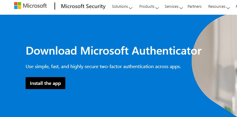 双重验证工具Microsoft Authenticator