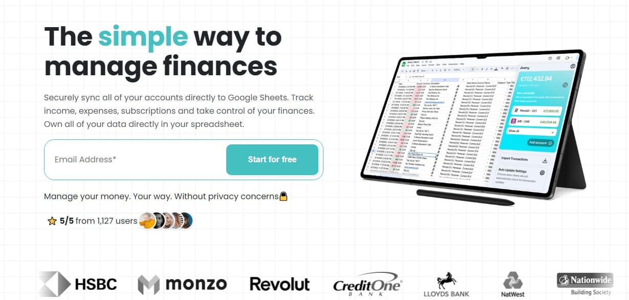 Avery makes financial management easier